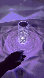 Crystal Diamond Table Lamp with 16 Colors in 1