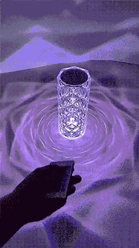 Crystal Diamond Table Lamp with 16 Colors in 1